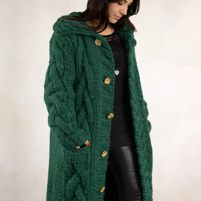 V-Neck Knit Cardigan